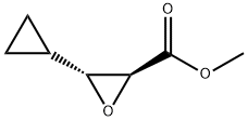 옥시란카르복실산,3-시클로프로필-,메틸에스테르,(2S,3R)-(9CI) 구조식 이미지