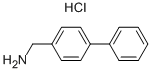 C-비페닐-4-일-메틸아민염산염 구조식 이미지