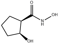 시클로펜탄카르복사미드,N,2-디히드록시-,(1R,2S)-(9CI) 구조식 이미지