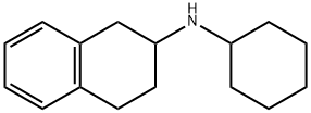 N-Cyclohexyl-1,2,3,4-tetrahydro-2-naphthalenamine Structure