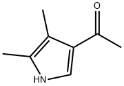 Ethanone, 1-(4,5-dimethyl-1H-pyrrol-3-yl)- (9CI) 구조식 이미지