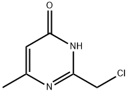 2-(CHLOROMETHYL)-6-METHYLPYRIMIDIN-4-OL Structure
