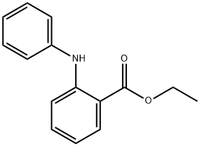 Benzoic acid, 2-(phenylaMino)-, ethyl ester Structure