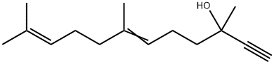 3,7,11-trimethyldodeca-6,10-dien-1-yn-3-ol Structure