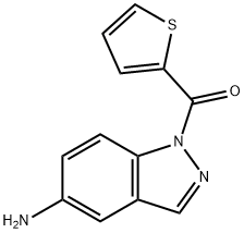 1-(2-Thenoyl)-1H-indazol-5-amine Structure