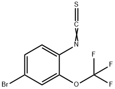 4-BROMO-2-(TRIFLUOROMETHOXY)PHENYL ISOTHIOCYANATE Structure
