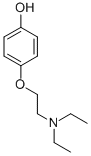 4-[2-(DIETHYLAMINO)ETHOXY]-PHENOL Structure