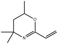 5,6-DIHYDRO-4,4,6-TRIMETHYL-2-VINYL-1,3(4H)-OXAZINE Structure