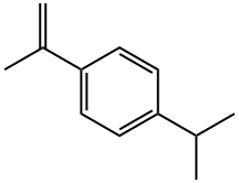 p-isopropyl-alpha-methylstyrene Structure
