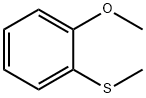 2-METHOXYTHIOANISOLE 구조식 이미지