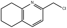 2-(CHLOROMETHYL)-5,6,7,8-TETRAHYDROQUINOLINE Structure