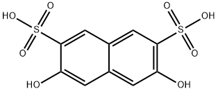 3,6-Dihydroxy-2,7-naphthalenedisulfonic acid Structure