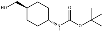 TERT-부틸트랜스-(4-하이드록시메틸)사이클로헥실카바메이트 구조식 이미지