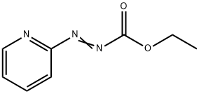 Diazenecarboxylic  acid,  2-pyridinyl-,  ethyl  ester  (9CI) Structure