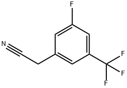 3-FLUORO-5-(트리플루오로메틸)페닐렌세니트릴 구조식 이미지
