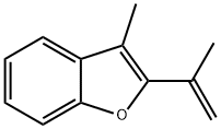 2-Isopropenyl-3-methylbenzofuran Structure