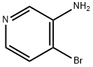 3-Amino-4-bromopyridine 구조식 이미지