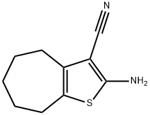 23917-22-8 2-AMINO-5,6,7,8-TETRAHYDRO-4H-CYCLOHEPTA[B]THIOPHENE-3-CARBONITRILE