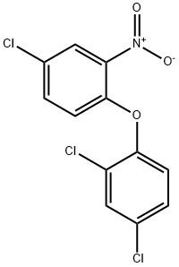 4-chloro-1-(2,4-dichlorophenoxy)-2-nitrobenzene 구조식 이미지