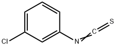 3-CHLOROPHENYL ISOTHIOCYANATE 구조식 이미지