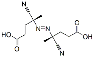 (+)-4,4'-Azobis[(R)-4-cyanopentanoic acid] Structure
