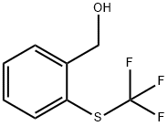2-(TRIFLUOROMETHYLTHIO)BENZYL ALCOHOL Structure