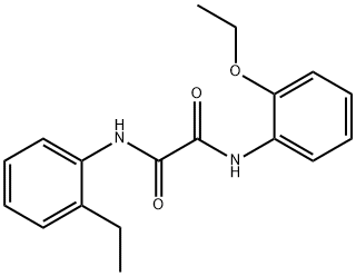N-(2-에톡시페닐)-N-(2-에틸페닐)에탄디아미드 구조식 이미지