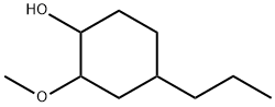 2-methoxy-4-propylcyclohexan-1-ol 구조식 이미지