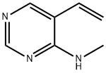 Pyrimidine, 4-(methylamino)-5-vinyl- (8CI) Structure