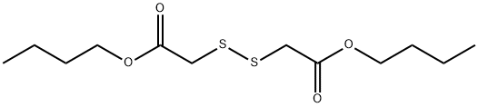 dibutyl 2,2'-dithiodiacetate Structure