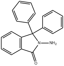 2-Amino-2,3-dihydro-3,3-diphenyl-1H-isoindol-1-one Structure