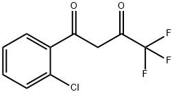 1-(2-CHLOROPHENYL)-4,4,4-TRIFLUOROBUTANE-1,3-DIONE Structure