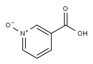 Nicotinic acid N-oxide 구조식 이미지