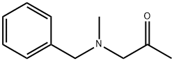 (Benzylmethylamino)acetone Structure