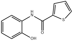 2-Thiophenecarboxamide,N-(2-hydroxyphenyl)- Structure