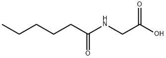 2-Hexanamidoacetic acid Structure