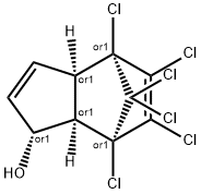 CHLORDENE-1-HYDROXY Structure