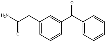 2-(3-Benzoylphenyl)acetamide Structure