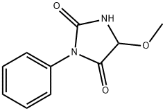 5-Methoxy-3-phenylimidazolidine-2,4-dione 구조식 이미지