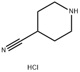 4-시아노피페리딘HCL 구조식 이미지