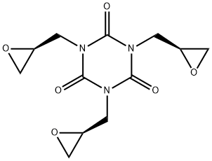 ISOCYANURIC ACID (S,S,S)-TRIGLYCIDYL ESTER Structure