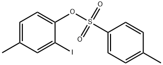 2-아이오도-4-메틸페닐4-메틸페닐설폰산염 구조식 이미지