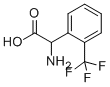 AMINO-(2-TRIFLUOROMETHYL-PHENYL)-ACETIC ACID 구조식 이미지