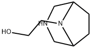 3,8-Diazabicyclo[3.2.1]octane-8-ethanol(8CI) Structure