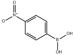4-Nitrophenylboronic acid 구조식 이미지
