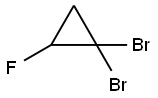 1,1-Dibromo-2-fluorocyclopropane Structure