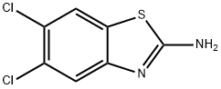 5,6-Dichloro-2-benzothiazolamine  Structure