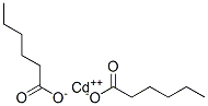 Dihexanoic acid cadmium salt 구조식 이미지