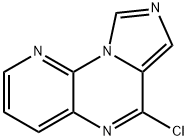 6-CHLOROIMIDAZO[1,5-A]PYRIDO[3,2-E]PYRAZINE Structure