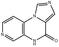 Pyrido[3,4-e]imidazo[1,5-a]pyrazin-4(5H)-one (9CI) 구조식 이미지